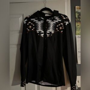 Ranch dressn showshirt western barrel racing